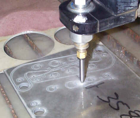 precision cutting of parts with maximal use of material